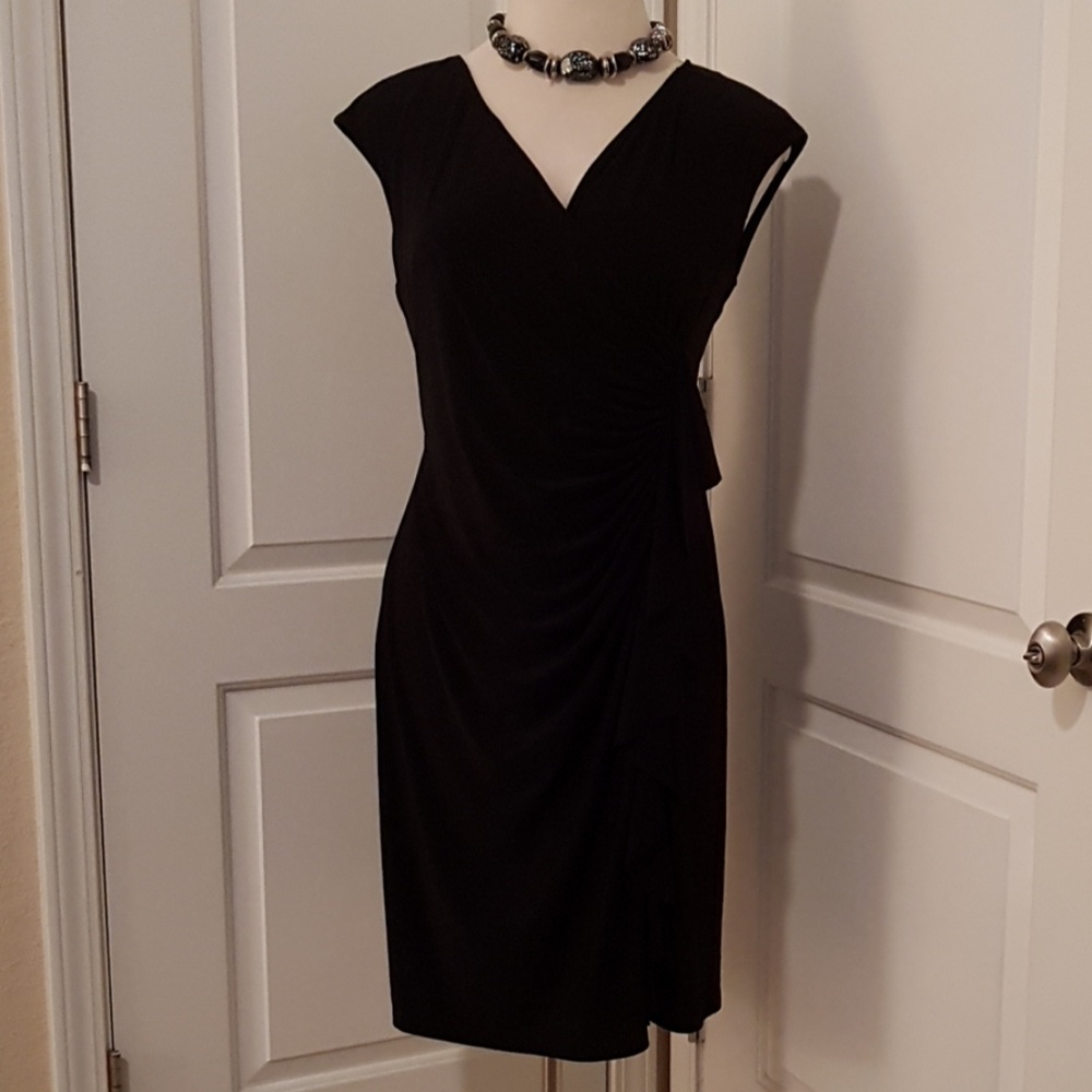 Black Label by Evan Picone black dress